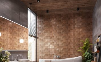 Ahşap Banyo Dekorasyonu AHŞAP BANYO DEKORASYONU